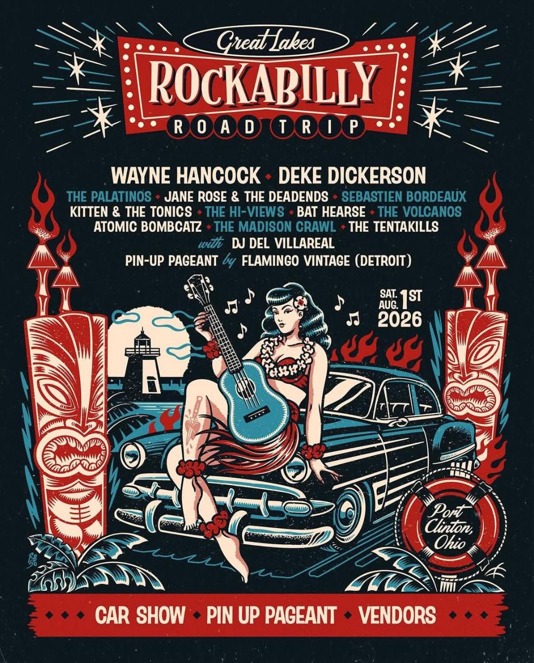 Great Lakes Rockabilly Road Trip - Port Clinton, OH (Past Event